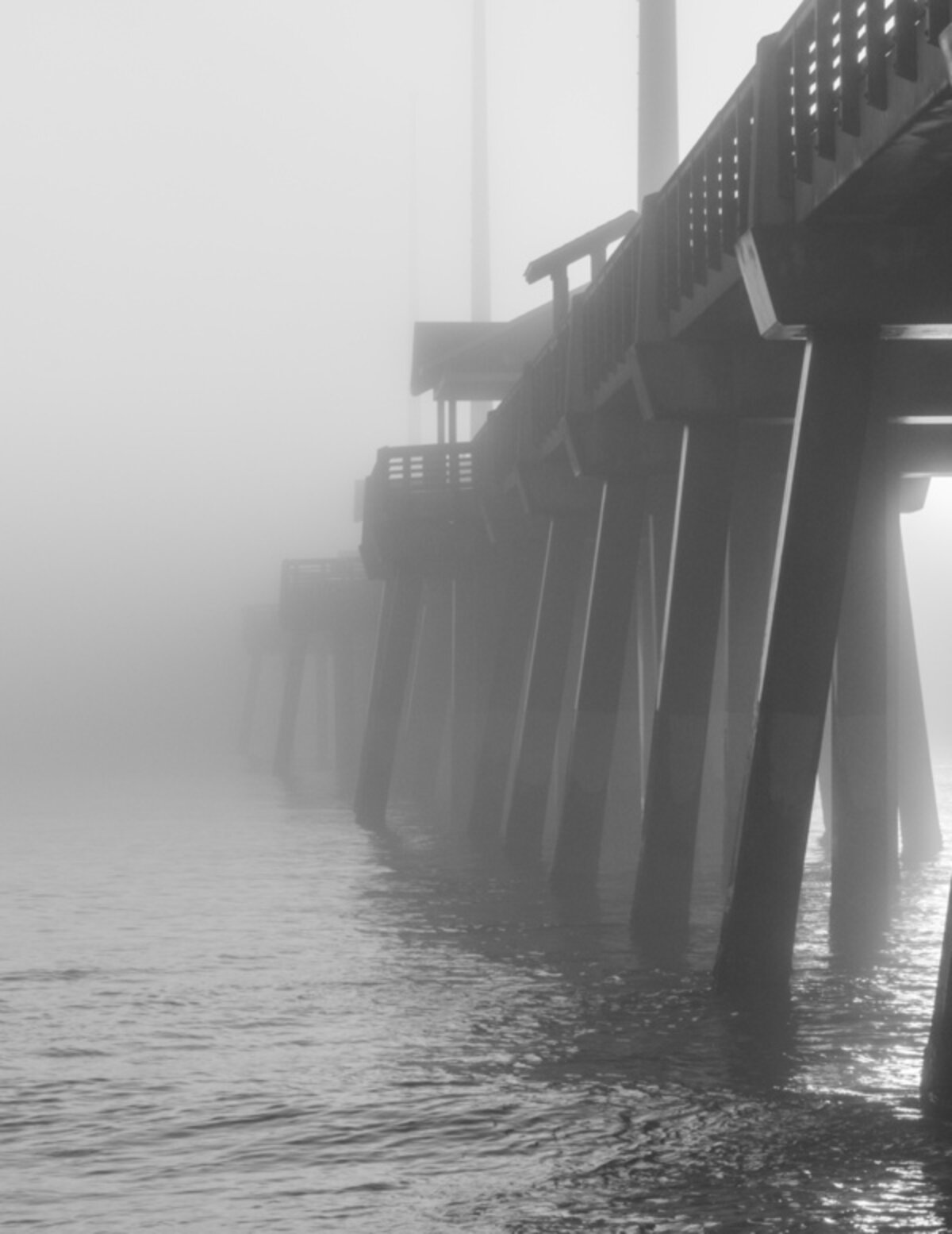 Pier through the Fog